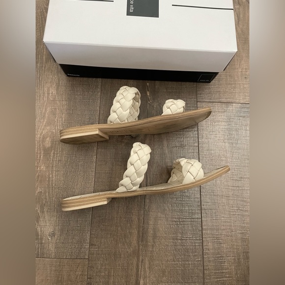 Dolce Vita Indy Braided Sandal Ivory Stella Cream Size 9 - Picture 4 of 6